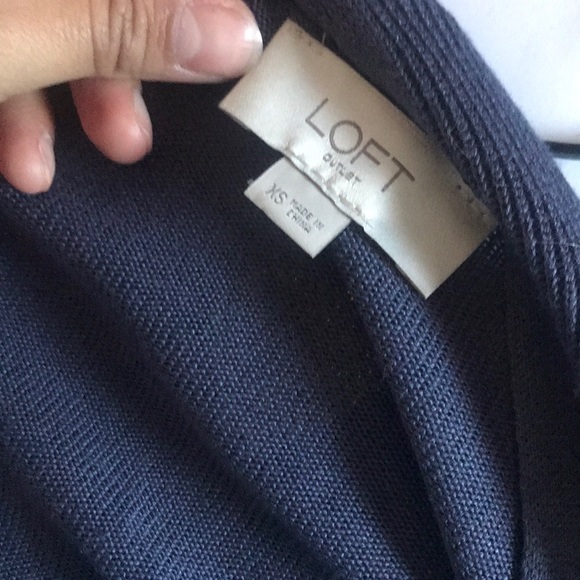 LOFT Pointelle Open Cardigan - Picture 6 of 7